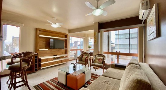 Apartamento com 120m², 2 dormitórios, 1 suíte, 1 vaga no bairro Centro em Capão da Canoa